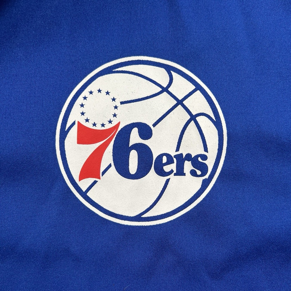 Philadelphia 76ers 1/4‎ Zip Sweater Men's Size Medium NBA Ultra Game Performance - Picture 3 of 5